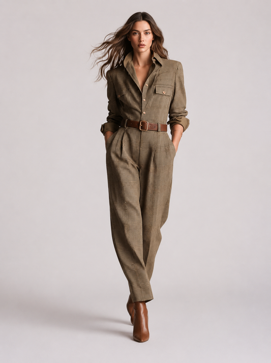 LUCINDA | Elegante mono de tweed