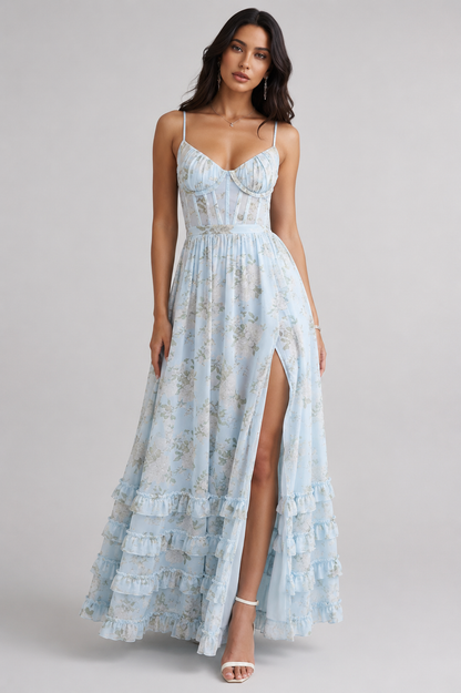 AURA | Silueta susurrante - Vestido veraniego con una elegante caída fluida.