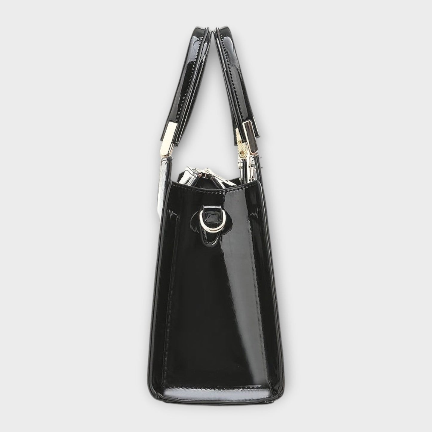 JULIETTE - Bolso brillante con relieve de cocodrilo