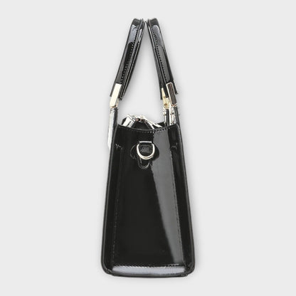 JULIETTE - Bolso brillante con relieve de cocodrilo
