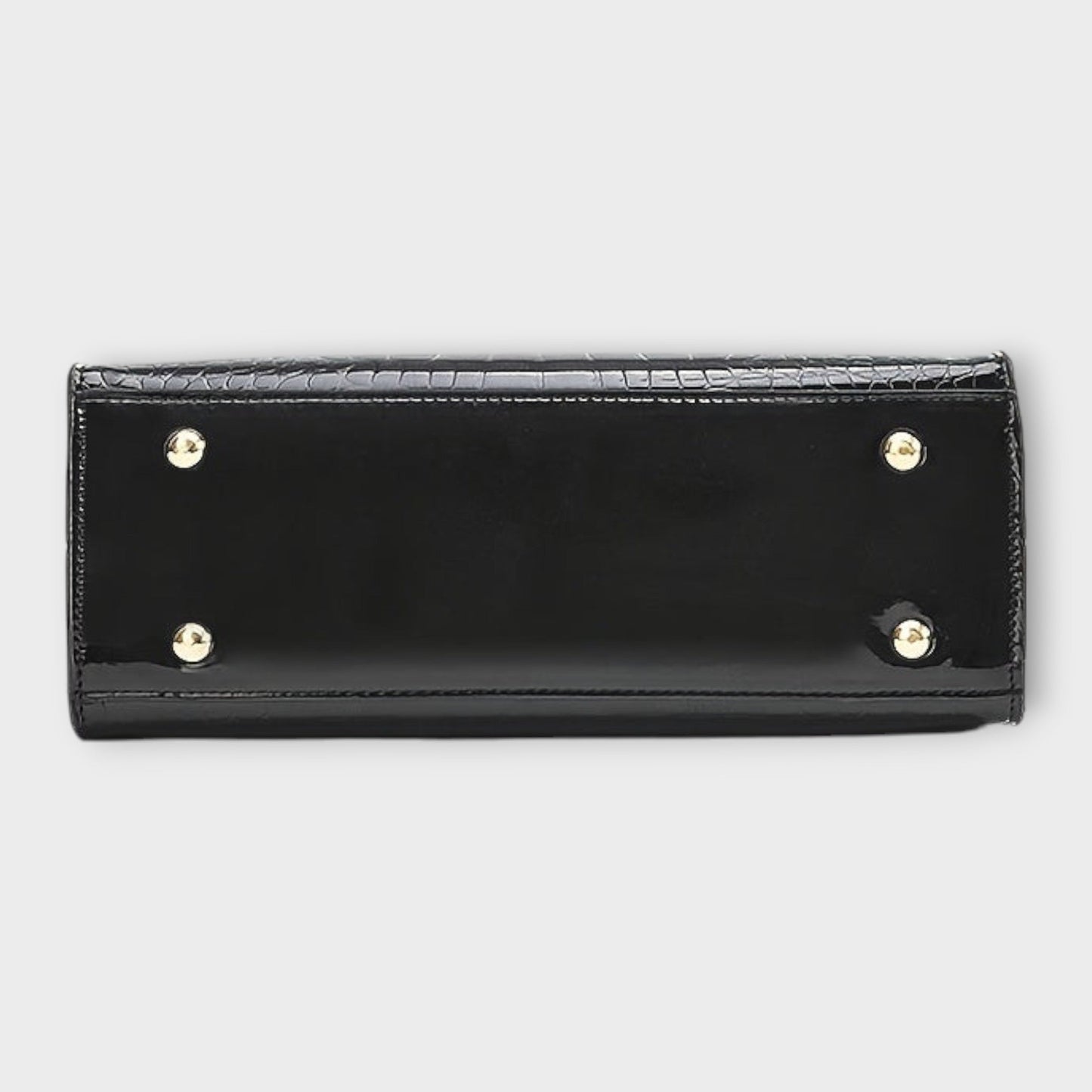 JULIETTE - Bolso brillante con relieve de cocodrilo